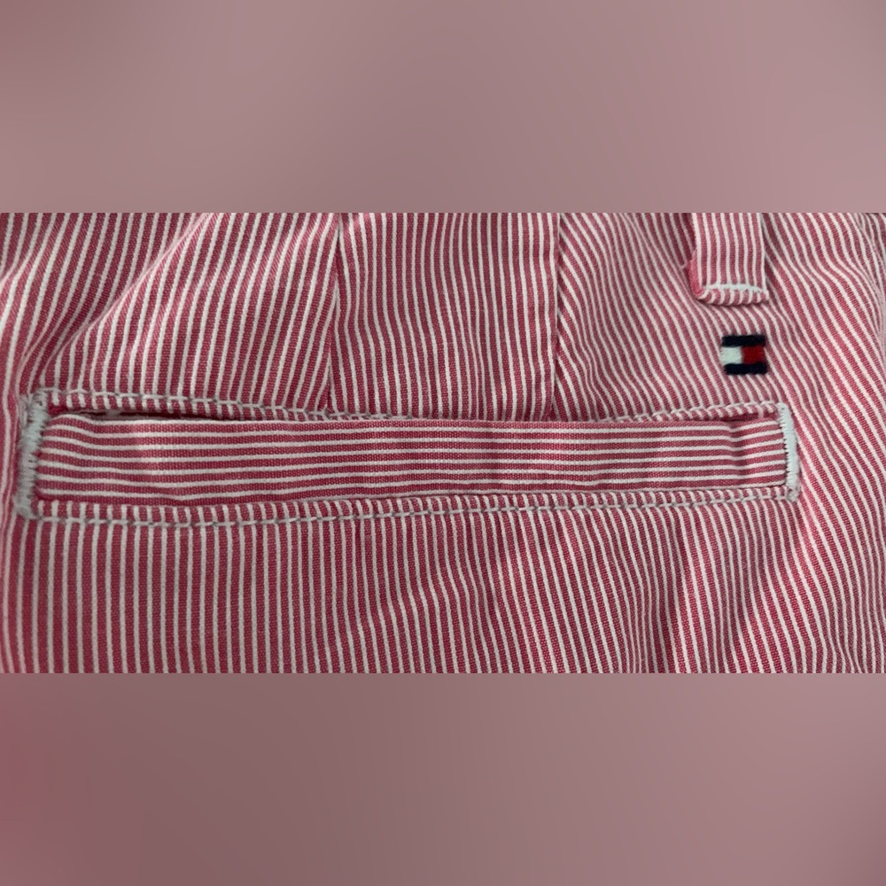Red & white Tommy Hilfiger Slacks - Picture 6 of 13